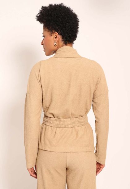 Kimono Aspen Gola Xale Com Cinto